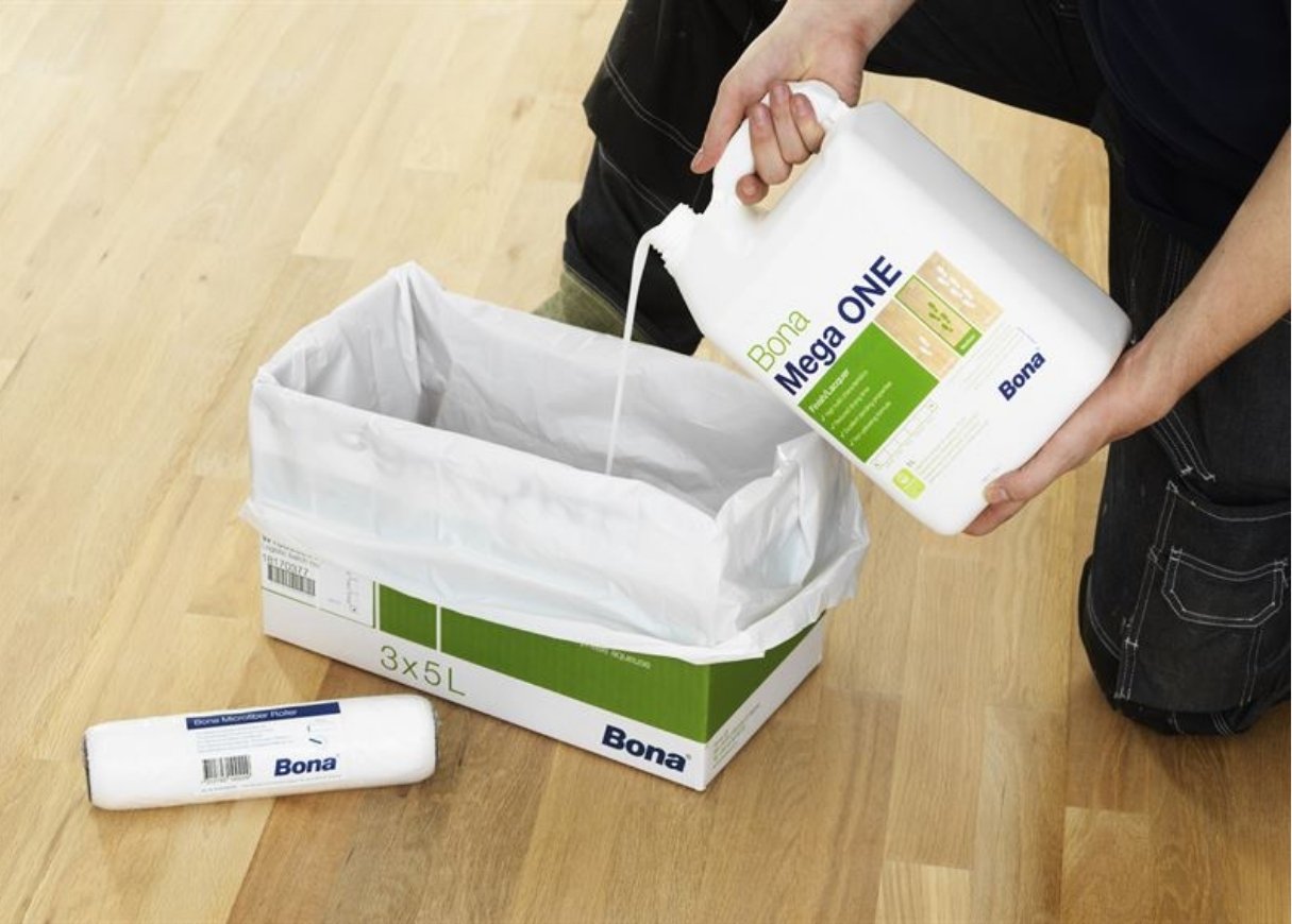 Применение Bona Mega EVO